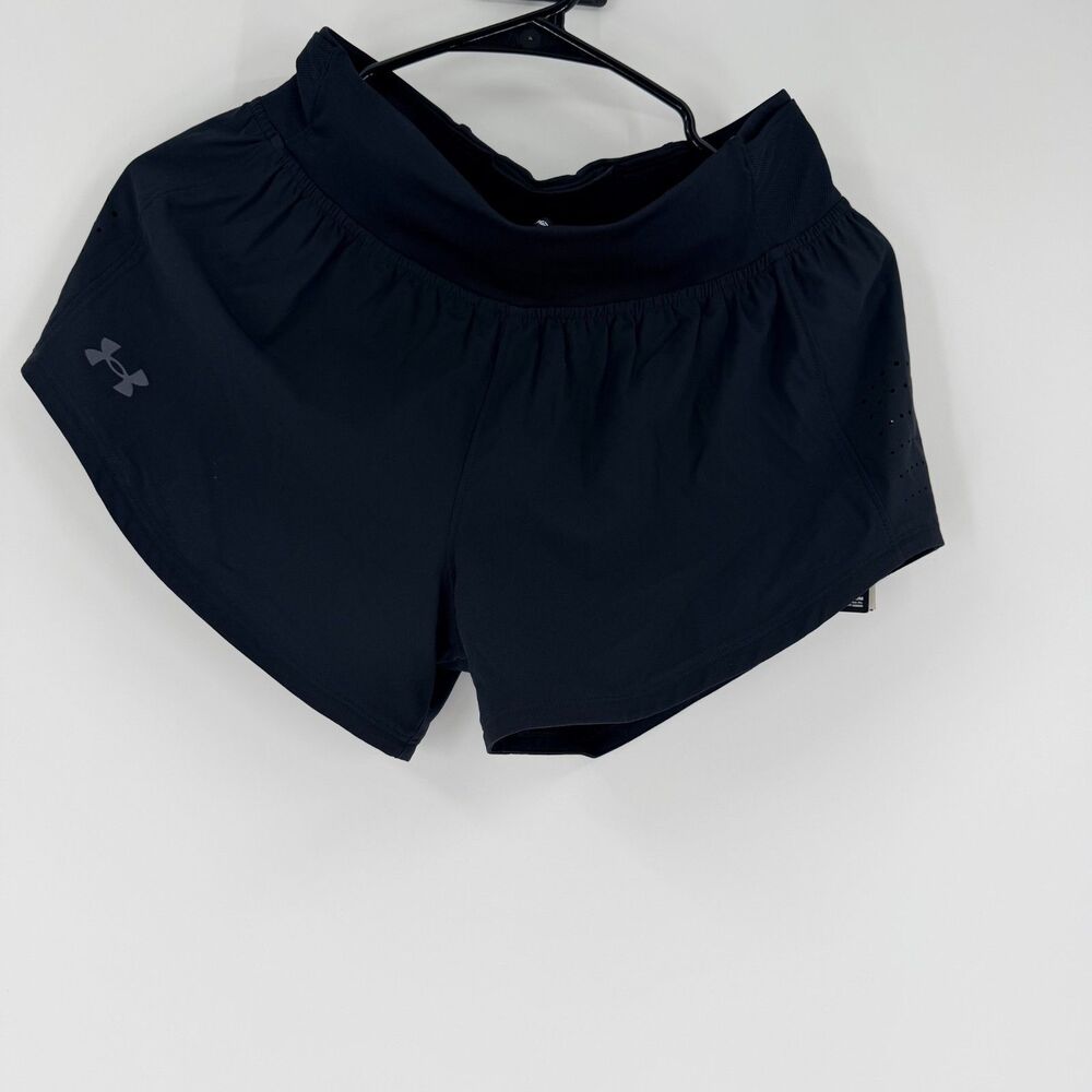 Under Armour UA Fitted Speed Pocket Running Athletic Shorts Womens Small